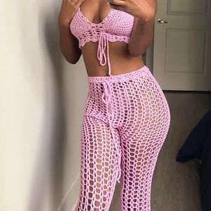 Two piece crochet set